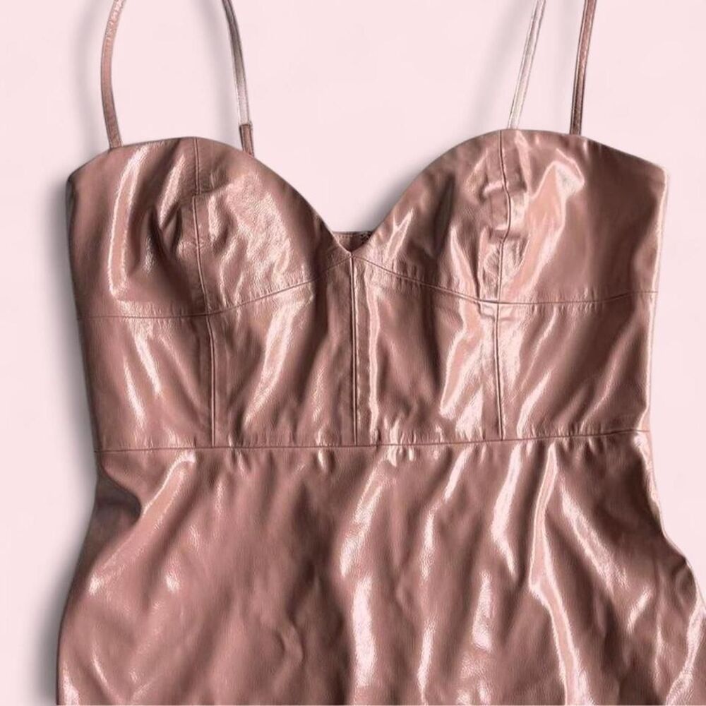 NBD Verona Mini Dress in Nude Pink Color Size Medium